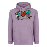 Lavender peace love rodeo Heavyweight Hoodie - JahusDesignShop