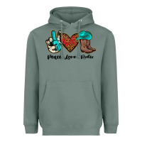 Sage peace love rodeo Heavyweight Hoodie - JahusDesignShop