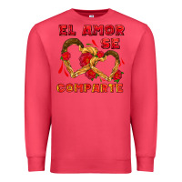 Cardinal el amor se comparte with churros Premium Sweatshirt - AdoDesignShop
