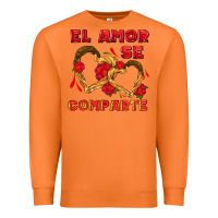 Carrot el amor se comparte with churros Premium Sweatshirt - AdoDesignShop