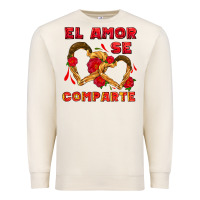 Sandshell el amor se comparte with churros Premium Sweatshirt - AdoDesignShop