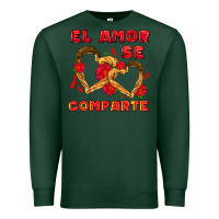 Sports Green el amor se comparte with churros Premium Sweatshirt - AdoDesignShop