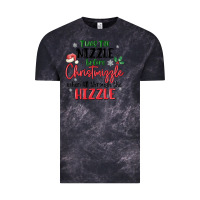 Cloud Black twas the nizzle  before christmizzle Vintage Tee - MaliasSmallBusiness