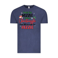 Vintage Denim twas the nizzle  before christmizzle Vintage Tee - MaliasSmallBusiness