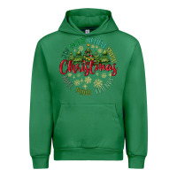 Emerald Christmas Vibes Urban Hoodie - MaliasSmallBusiness