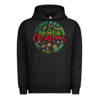 Pigment Black Christmas Vibes Urban Hoodie - MaliasSmallBusiness