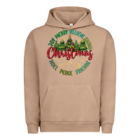 Pigment Burro Christmas Vibes Urban Hoodie - MaliasSmallBusiness