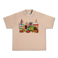 Burro Christmas coffee cups with Pug Urban Heavy Tee - RanaPortraitStore
