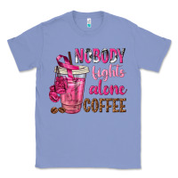 Colony Blue Nobody Fights Alone Coffee Classic Tee - texasbilliewilder