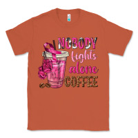 Copper Nobody Fights Alone Coffee Classic Tee - texasbilliewilder