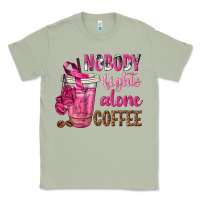 Matcha Nobody Fights Alone Coffee Classic Tee - texasbilliewilder