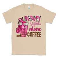 Mushroom Nobody Fights Alone Coffee Classic Tee - texasbilliewilder