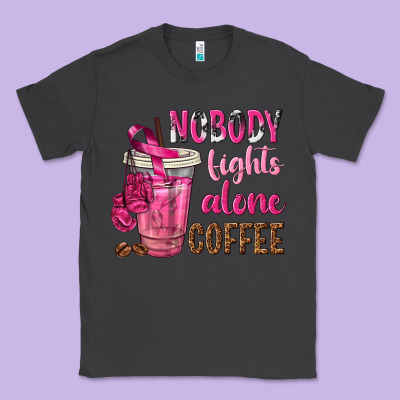 Nobody Fights Alone Coffee Classic Tee Designed By Texasbilliewilder