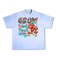 Grape Ice grow your own way Urban Heavy Tee - texasbilliewilder