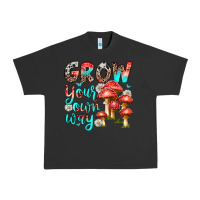 Pigment Black grow your own way Urban Heavy Tee - texasbilliewilder