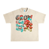 Sandshell grow your own way Urban Heavy Tee - texasbilliewilder