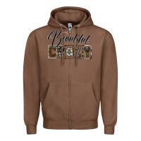 Chestnut beatiful crazy Zipper Hoodie - SublimationCraftShop