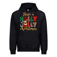 Black have a holly jolly christmas Urban Hoodie - MaliasSmallBusiness