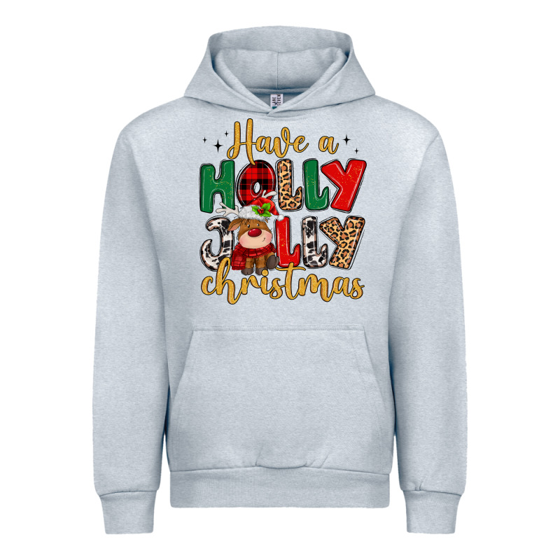 Have A Holly Jolly Christmas Urban Hoodie by MaliasSmallBusiness | Teevron