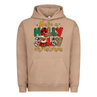 Pigment Burro have a holly jolly christmas Urban Hoodie - MaliasSmallBusiness