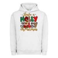 Pigment Lunar Rock have a holly jolly christmas Urban Hoodie - MaliasSmallBusiness