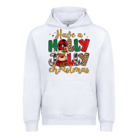 White have a holly jolly christmas Urban Hoodie - MaliasSmallBusiness