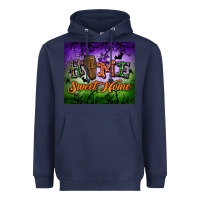 Navy home sweet home tumbler Heavyweight Hoodie - BundleAndBundleShop