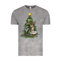Cloud Rock hunting christmas tree Vintage Tee - MaliasSmallBusiness