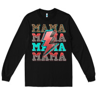 Black racing mama mama mama Long Sleeve Tee - AdoDesignShop
