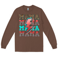 Chestnut racing mama mama mama Long Sleeve Tee - AdoDesignShop