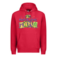 Cardinal mardi gras mama Premium Hoodie - MaliasSmallBusiness
