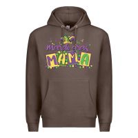 Coffee mardi gras mama Premium Hoodie - MaliasSmallBusiness