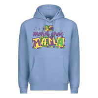 Colony Blue mardi gras mama Premium Hoodie - MaliasSmallBusiness