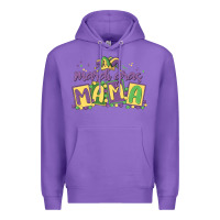 Purple mardi gras mama Premium Hoodie - MaliasSmallBusiness