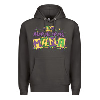 Smoke mardi gras mama Premium Hoodie - MaliasSmallBusiness