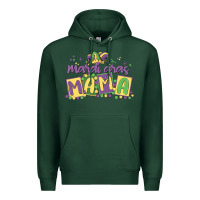 Sports Green mardi gras mama Premium Hoodie - MaliasSmallBusiness