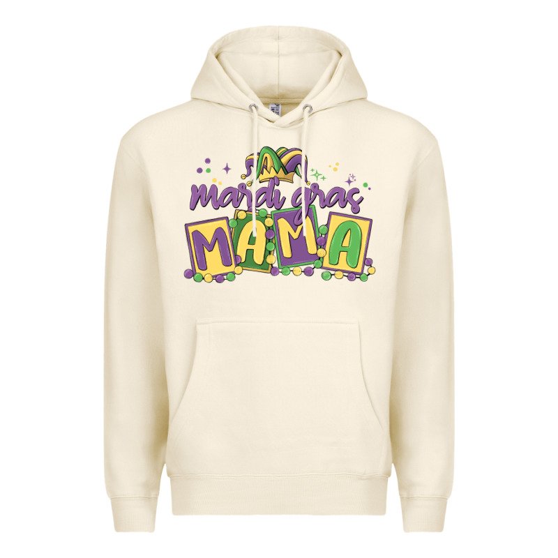 Mardi Gras Mama Premium Hoodie by MaliasSmallBusiness | Teevron