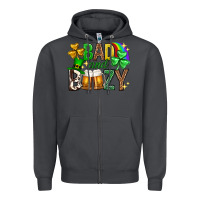 Smoke Bad and boozy st. patricks day Zipper Hoodie - Neo Western