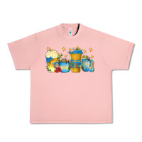 Salmon hanukkah coffee cups Urban Heavy Tee - texasbilliewilder