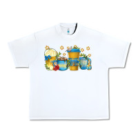White hanukkah coffee cups Urban Heavy Tee - texasbilliewilder