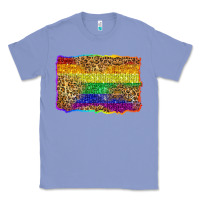 Colony Blue pride background Classic Tee - Zillion Design Studio
