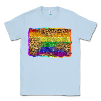 Dusty Blue pride background Classic Tee - Zillion Design Studio