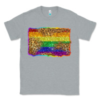 Heather Grey pride background Classic Tee - Zillion Design Studio