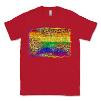 Red pride background Classic Tee - Zillion Design Studio