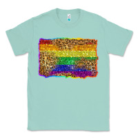 Seafoam pride background Classic Tee - Zillion Design Studio