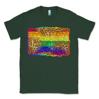 Sports Green pride background Classic Tee - Zillion Design Studio