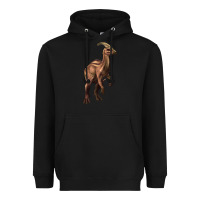 Black parasaurolophus Heavyweight Hoodie - Artiststas