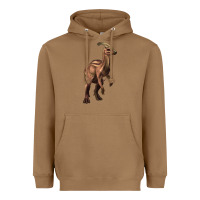 Toasted Coconut parasaurolophus Heavyweight Hoodie - Artiststas