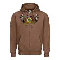 Chestnut blessed mom Zipper Hoodie - SublimationCraftShop