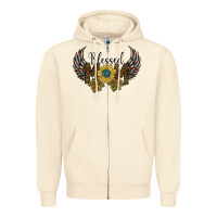 Sandshell blessed mom Zipper Hoodie - SublimationCraftShop